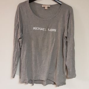 Gray MK long sleeve Tshirt